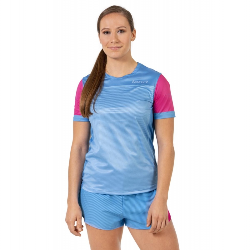Camiseta deportiva mujer Imola manga corta - Sublitropic