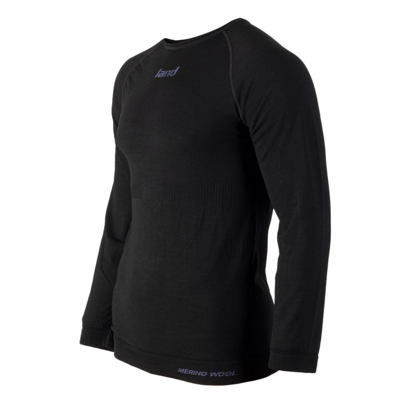 UNISEX LONG SLEEVE T-SHIRT-MERINO WOOL